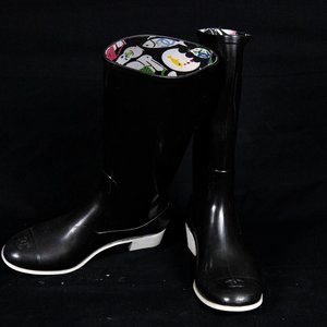 Chanel Rain Boots